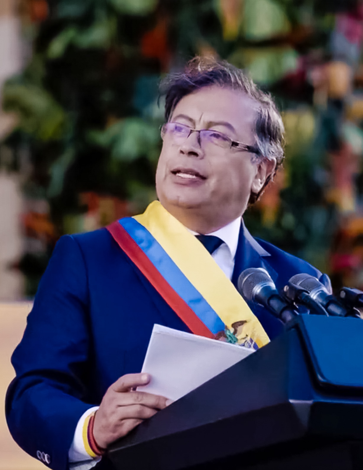 Das Bananenmassaker heute: Kolumbiens Präsident Gustavo Petro, gegen den die USA 2025 Sanktionen verhängten
