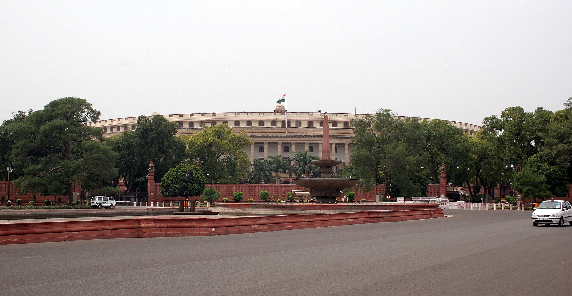 Sansad Bhavan, the Parliament House in New Delhi