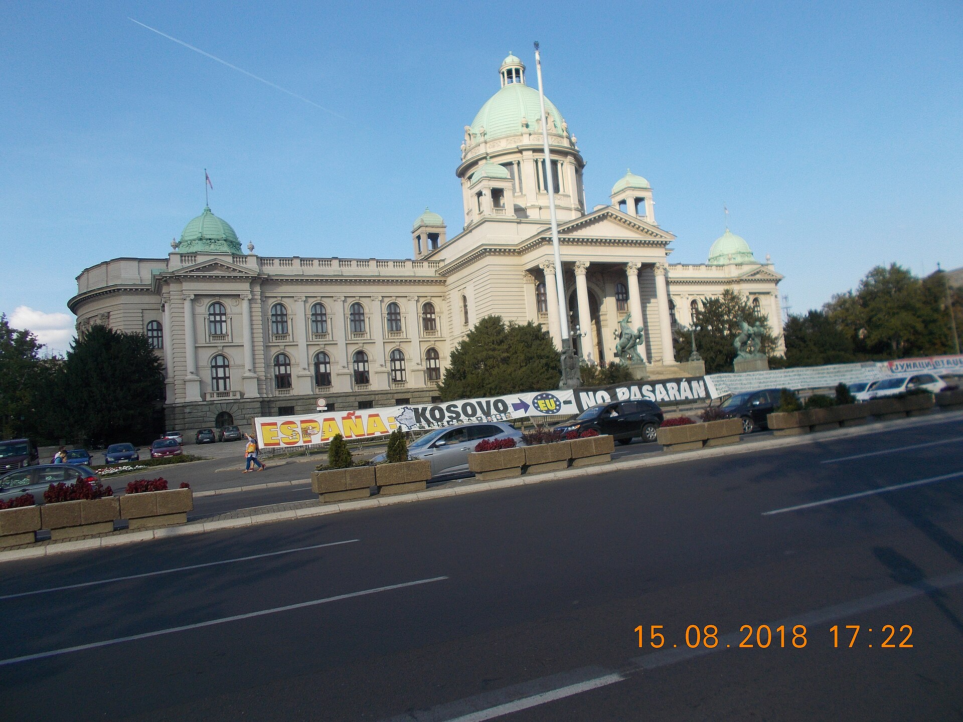 Building of the National Assembly of Serbia in Belgrade